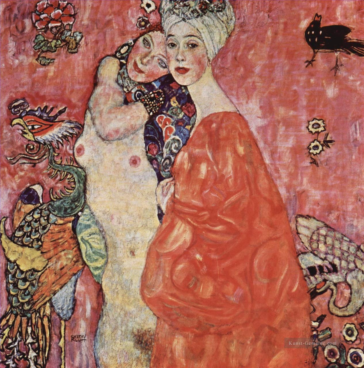 Freund 1916 Symbolik Gustav Klimt Ölgemälde